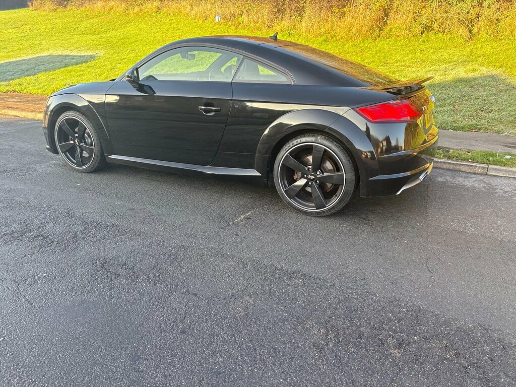 Audi TT 2.0 Tfsi S Line S Tronic Quattro Euro 6 Ss YL15ZYF Black #3