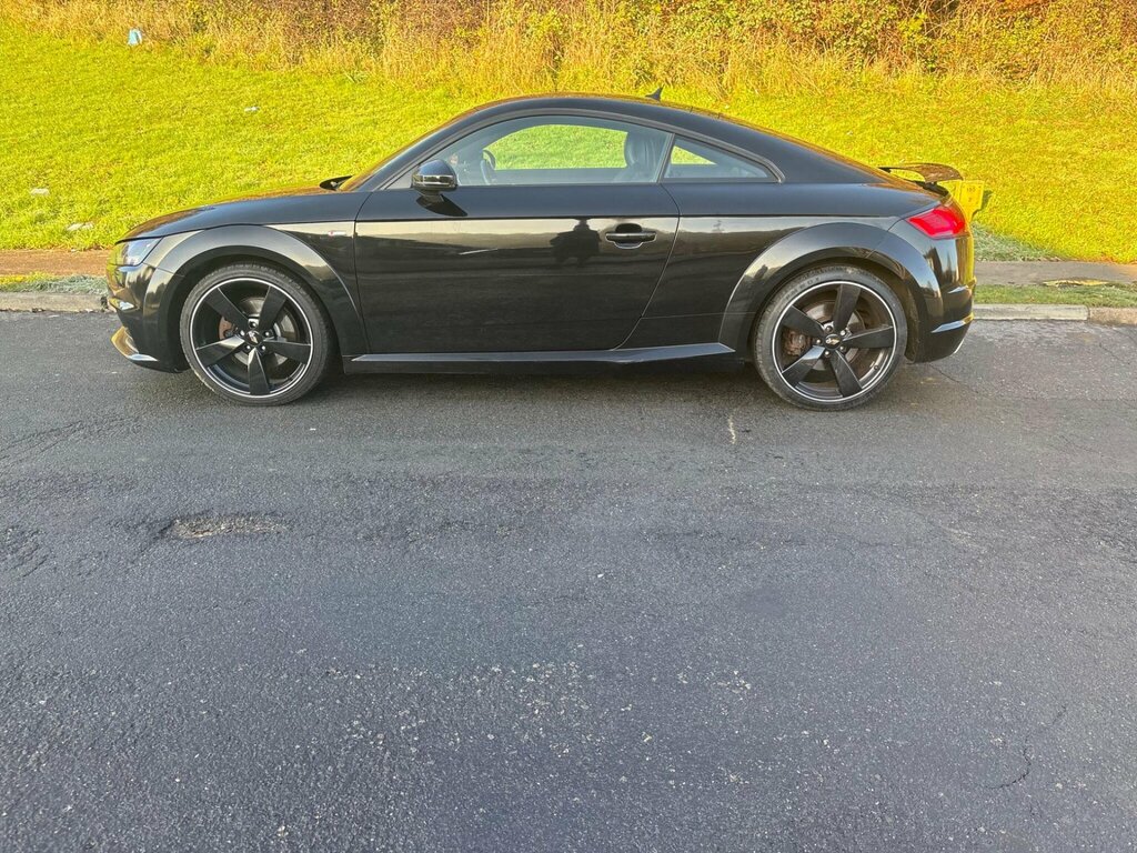 Audi TT 2.0 Tfsi S Line S Tronic Quattro Euro 6 Ss YL15ZYF Black #2