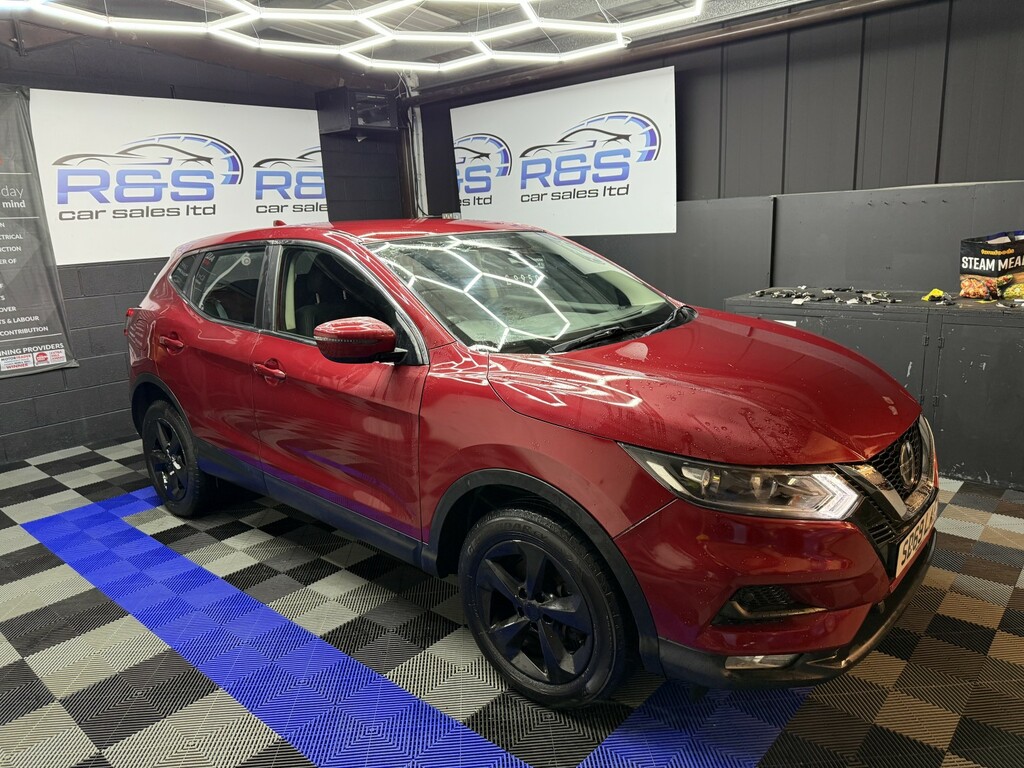 Nissan Qashqai 1.3 Dig-t Acenta Premium 2019 SD69LAE Red #5