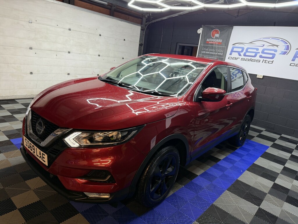 Nissan Qashqai 1.3 Dig-t Acenta Premium 2019 SD69LAE Red #6