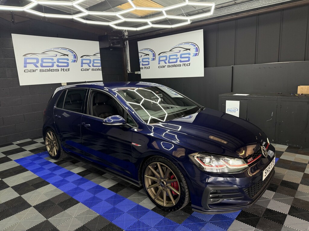 Volkswagen Golf 2.0 Tsi Gti Performance 2019 SH19XTB Blue #4