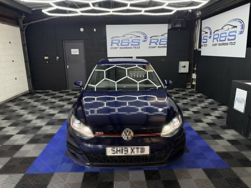 Volkswagen Golf 2.0 Tsi Gti Performance 2019 SH19XTB Blue #3