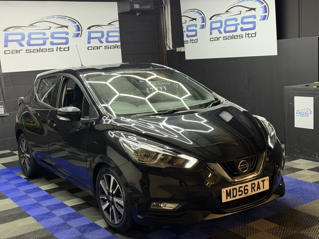 Nissan Micra 0.9 Ig-t Acenta 2017 Black #3