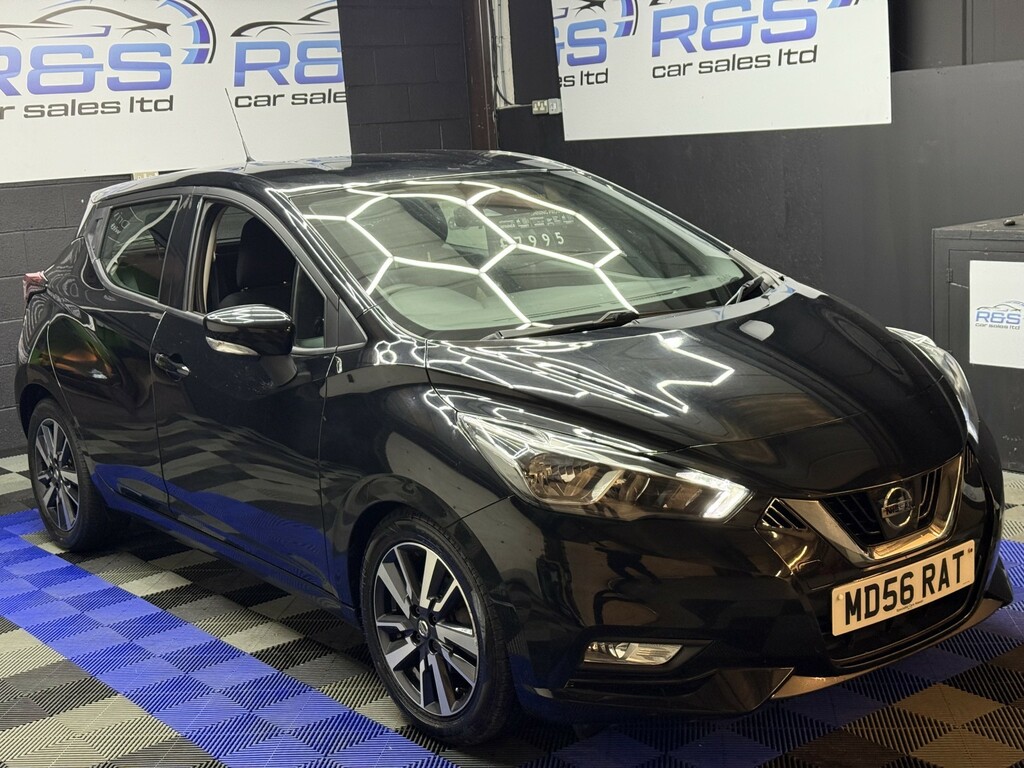 Nissan Micra 0.9 Ig-t Acenta 2017 Black #2