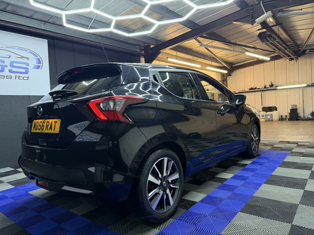 Nissan Micra 0.9 Ig-t Acenta 2017 Black #6