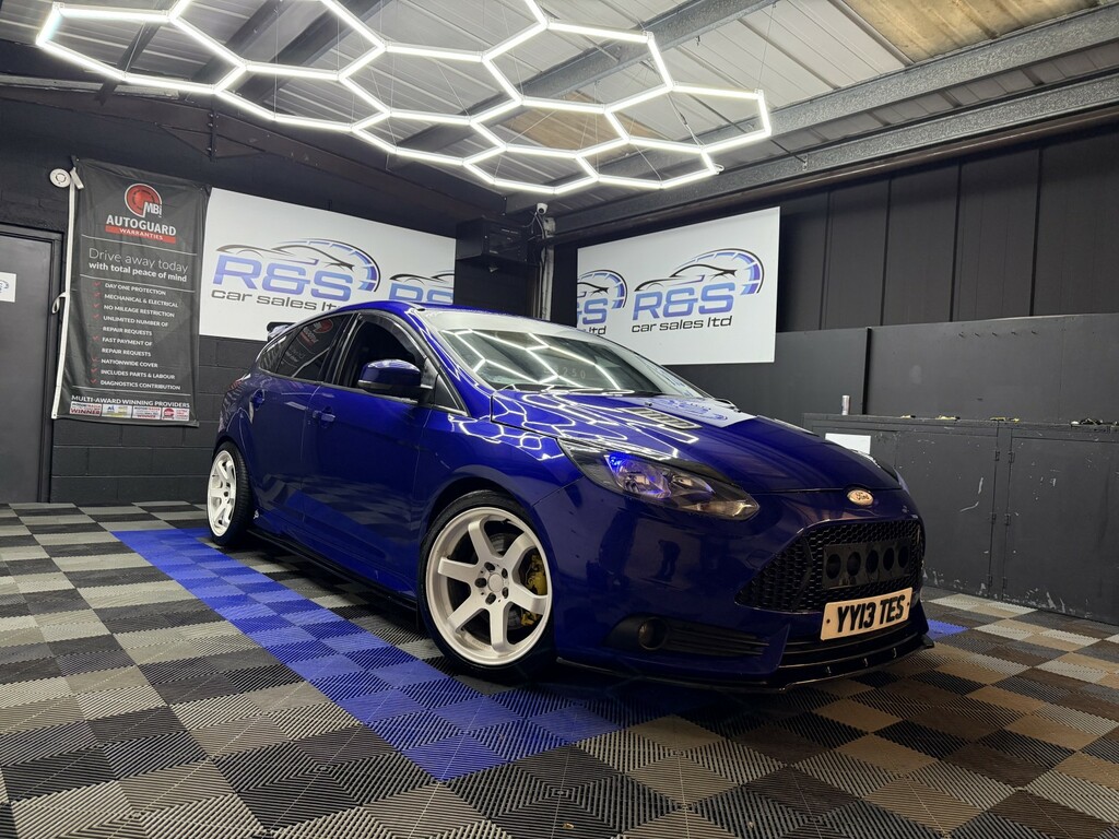 Ford Focus 2.0 T Ecoboost St-2 2013 Blue