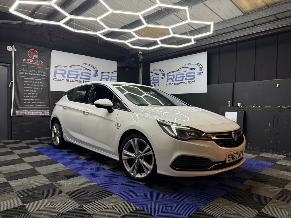 Vauxhall Astra 1.6 Cdti Ecotec Blueinjection Sri VX Line Nav 201 White