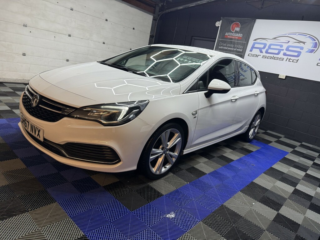 Vauxhall Astra 1.6 Cdti Ecotec Blueinjection Sri VX Line Nav 201 SH67NVX White #6