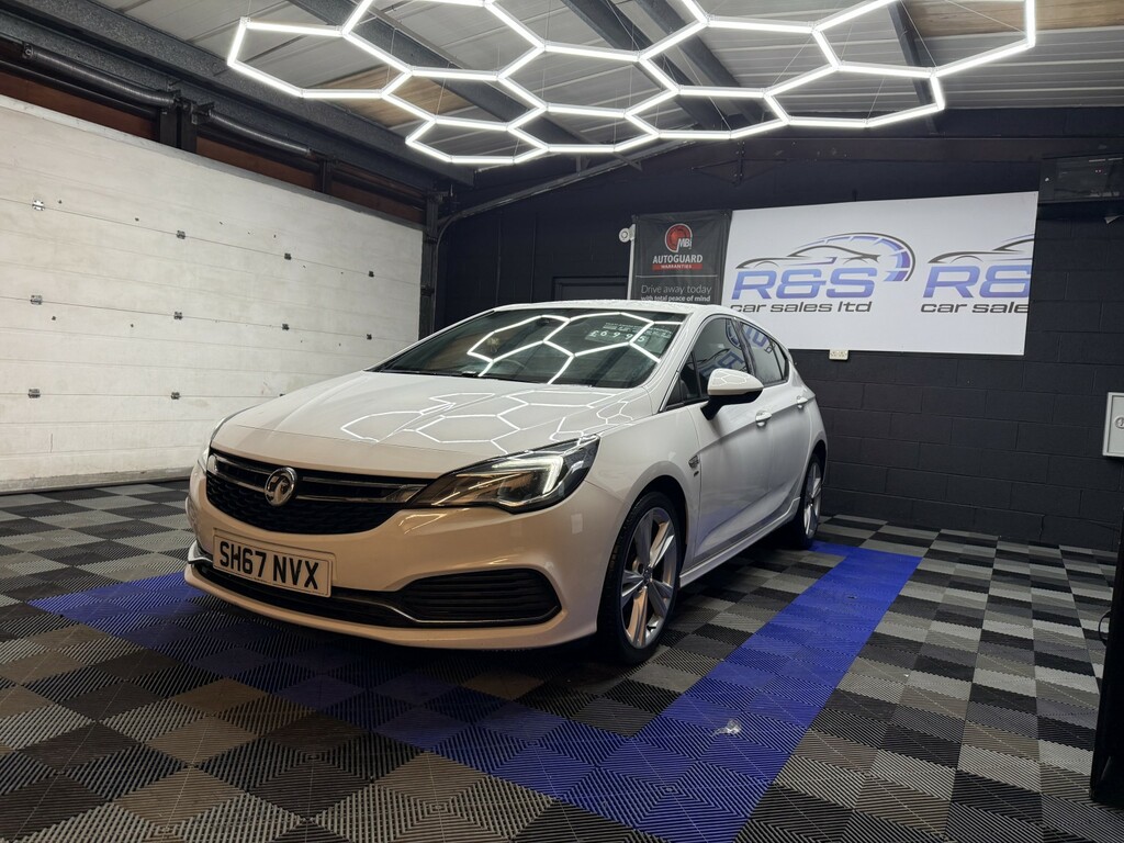 Vauxhall Astra 1.6 Cdti Ecotec Blueinjection Sri VX Line Nav 201 SH67NVX White #5