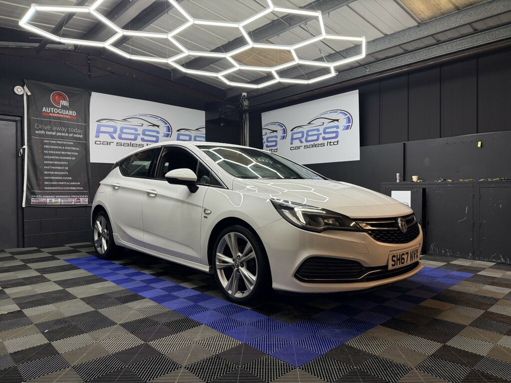 Vauxhall Astra 1.6 Cdti Ecotec Blueinjection Sri VX Line Nav 201 SH67NVX White #2