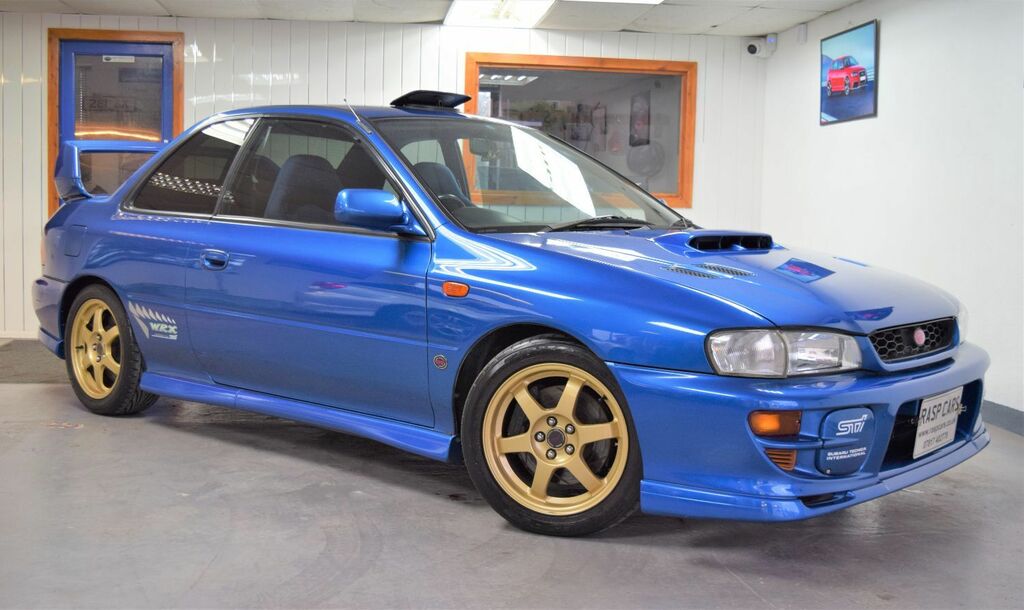 Subaru Impreza Sports Type R Coupe Version 6 Limited 2000 Blue