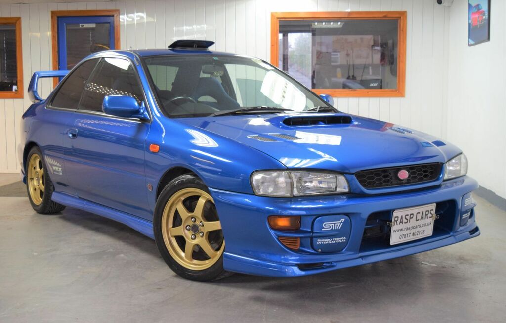 Subaru Impreza Sports Type R Coupe Version 6 Limited 2000 Blue #2