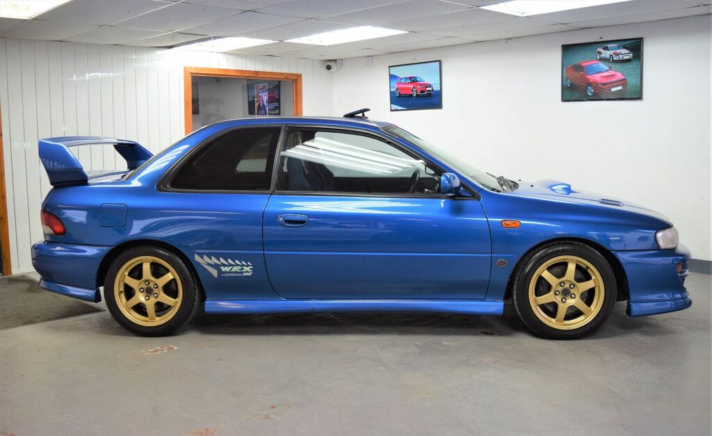 Subaru Impreza Sports Type R Coupe Version 6 Limited 2000 Blue #4