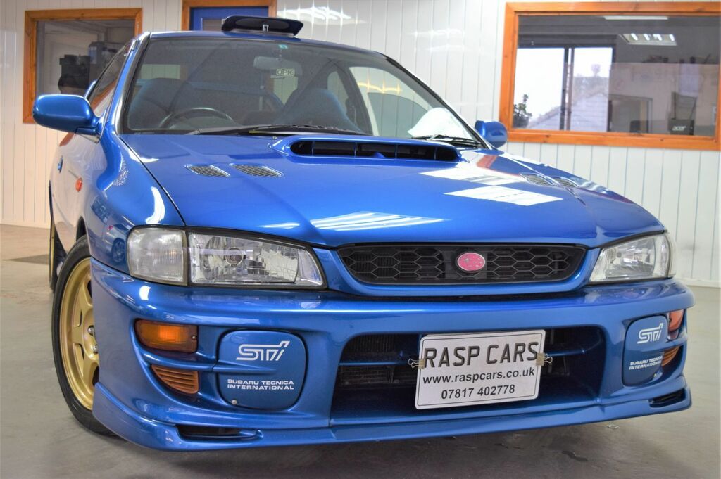 Subaru Impreza Sports Type R Coupe Version 6 Limited 2000 Blue #3