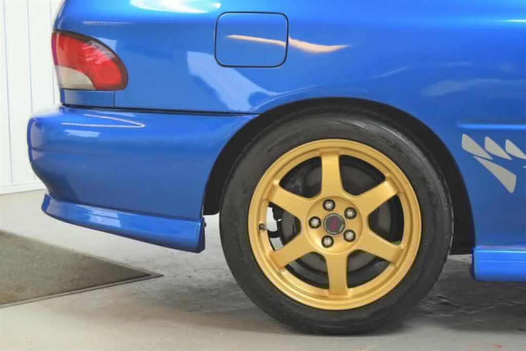 Subaru Impreza Sports Type R Coupe Version 6 Limited 2000 Blue #5