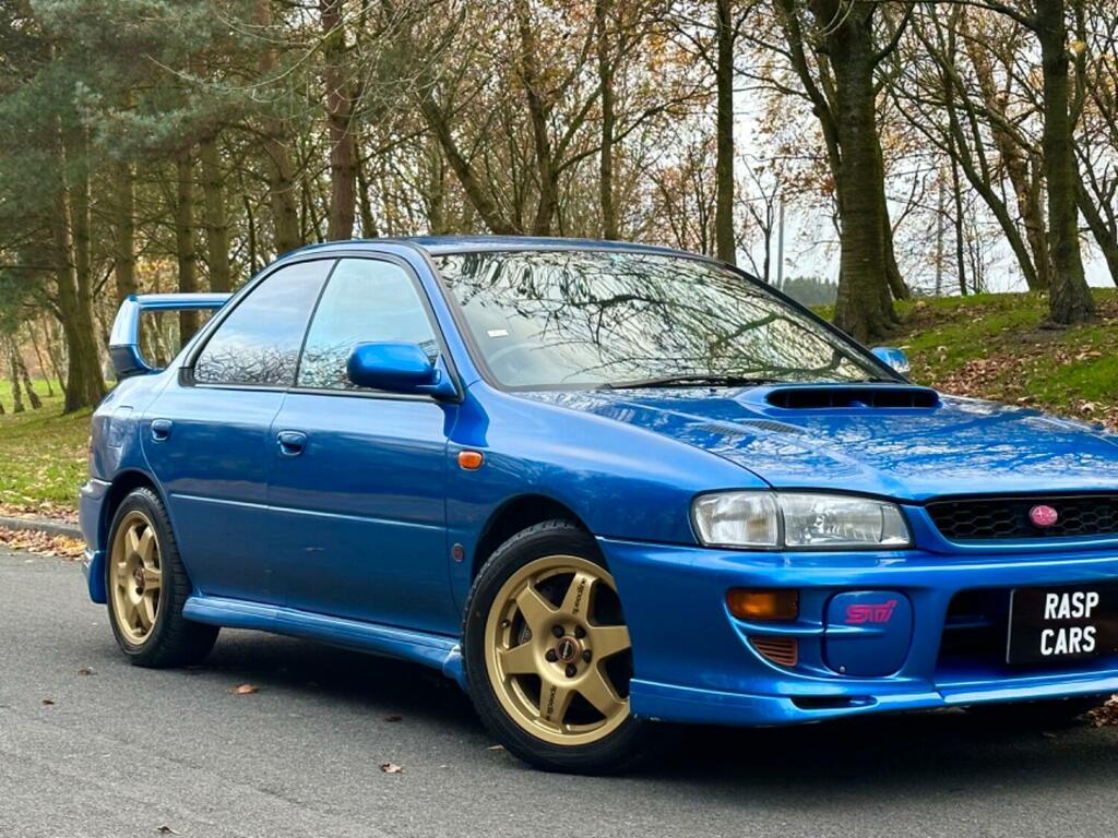 Subaru Impreza Saloon 2.0 Wrx Sti Turbo Gc8 Jdm Import 1999V Blue #2