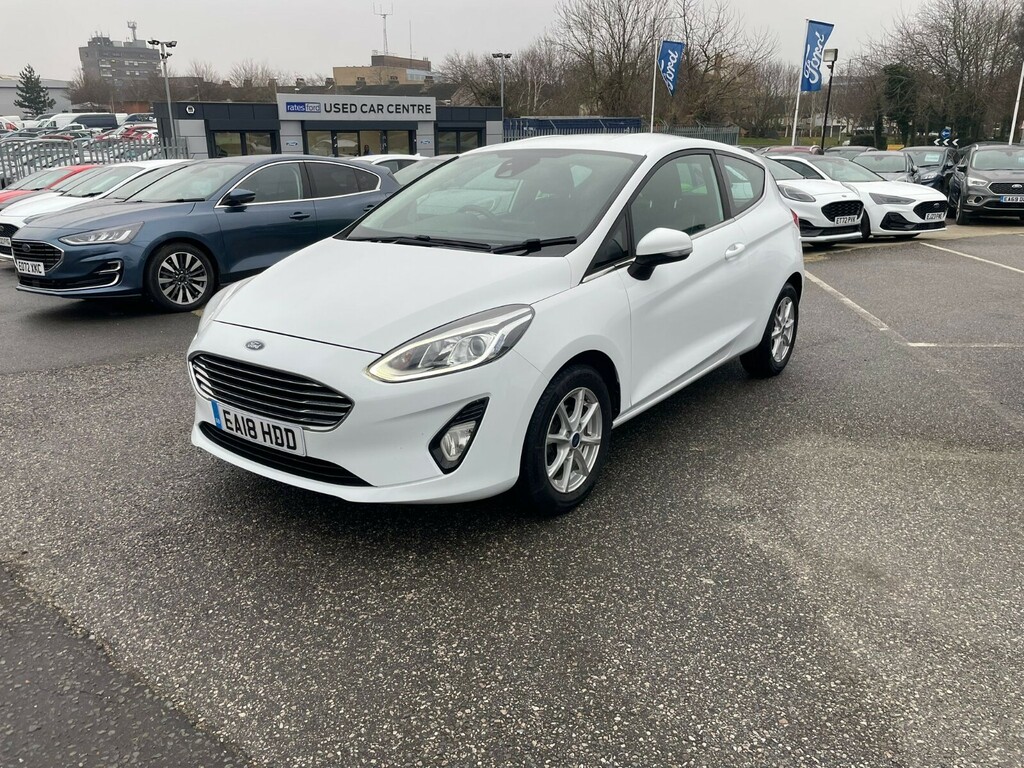 Ford Fiesta Fiesta Hatchback 1.0 Ecoboost Zetec EA18HDD White #2