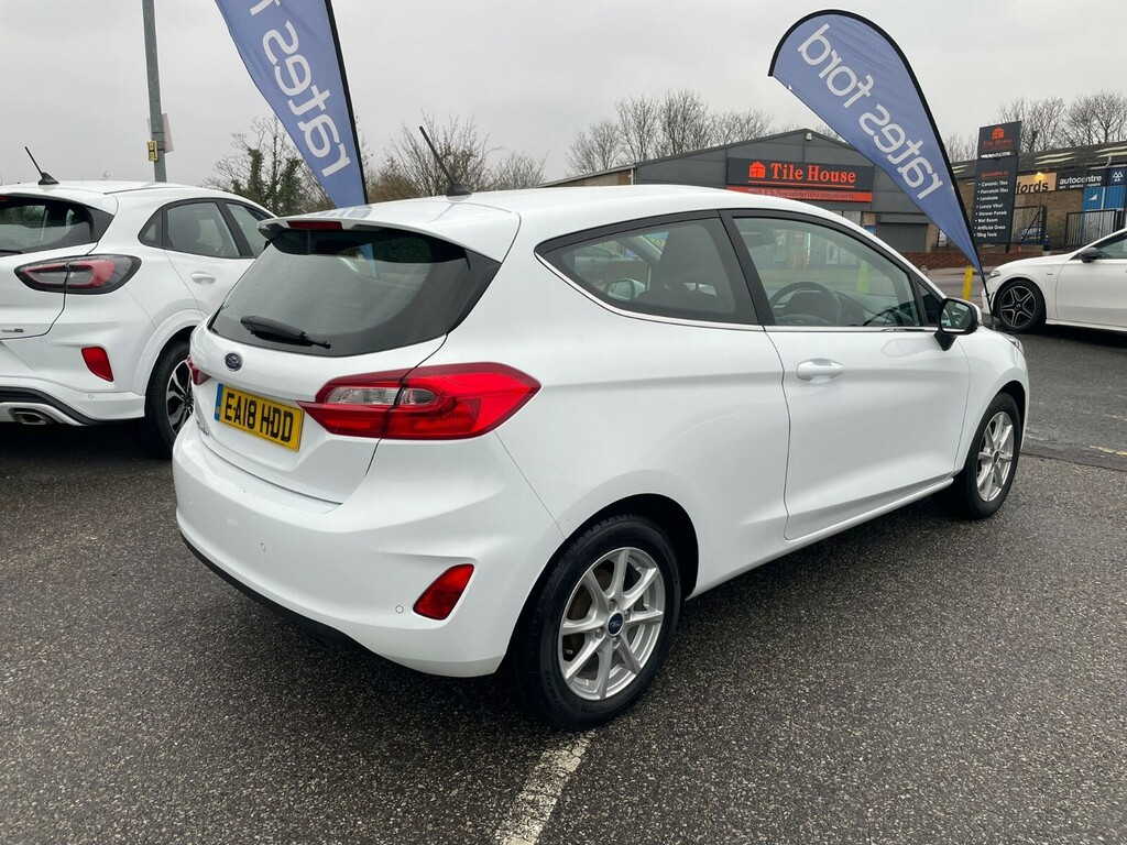 Ford Fiesta Fiesta Hatchback 1.0 Ecoboost Zetec EA18HDD White #3
