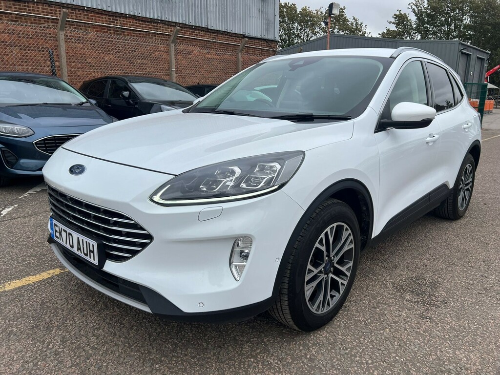 Ford Kuga Kuga Estate 1.5 Ecoboost 150 Titanium First Editio EK70AUH White #3