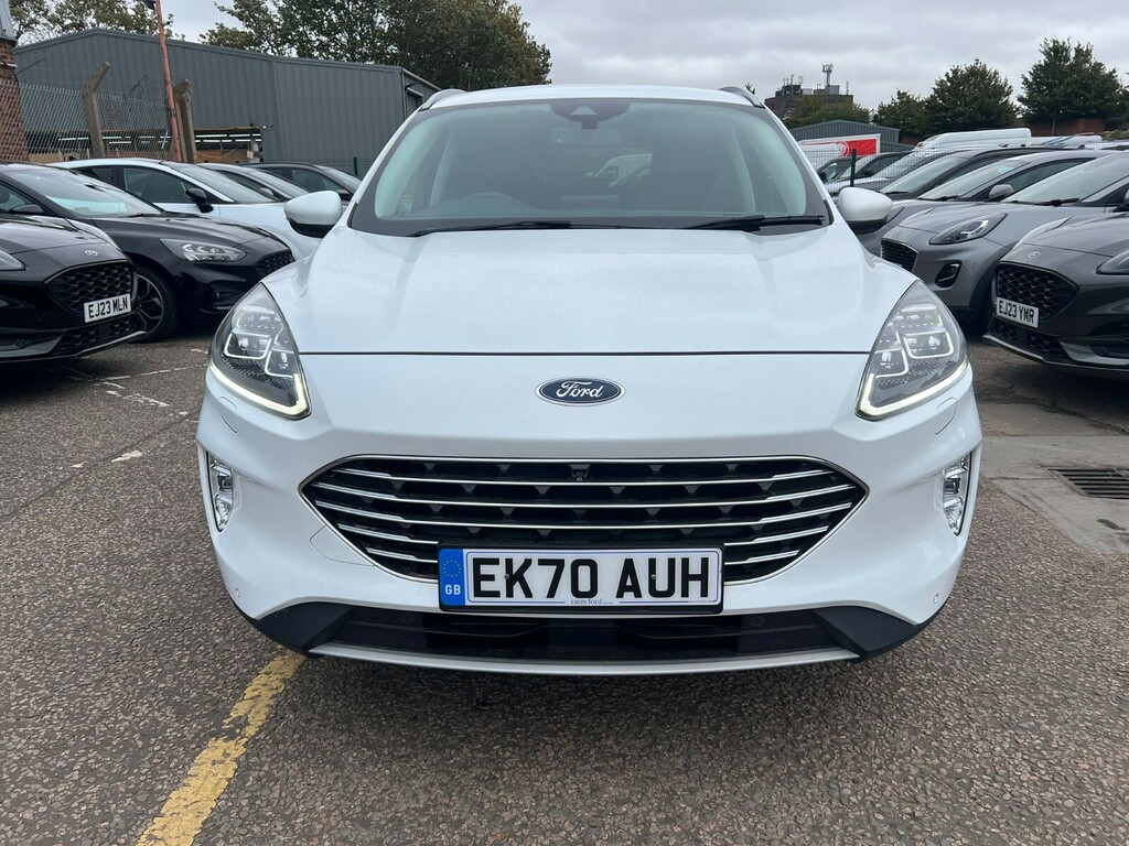 Ford Kuga Kuga Estate 1.5 Ecoboost 150 Titanium First Editio EK70AUH White #2
