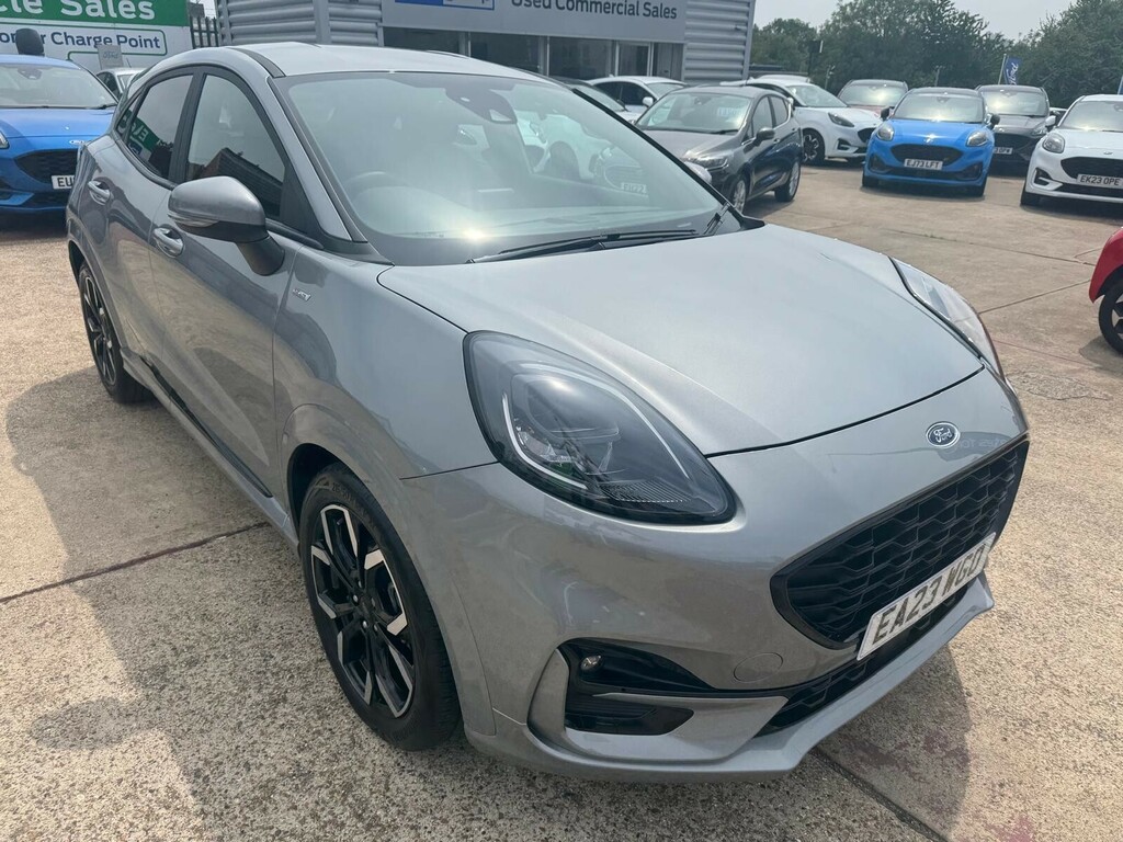 Ford Puma Puma Hatchback 1.0 Ecoboost Hybrid Mhev St-line X EA23WGO Silver