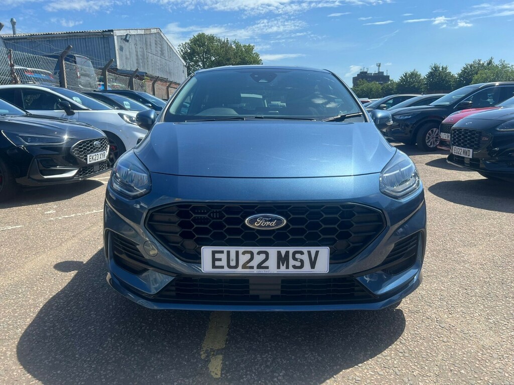 Ford Fiesta Fiesta Hatchback 1.5 Tdci St-line Edition 5 EU22MSV Blue #2