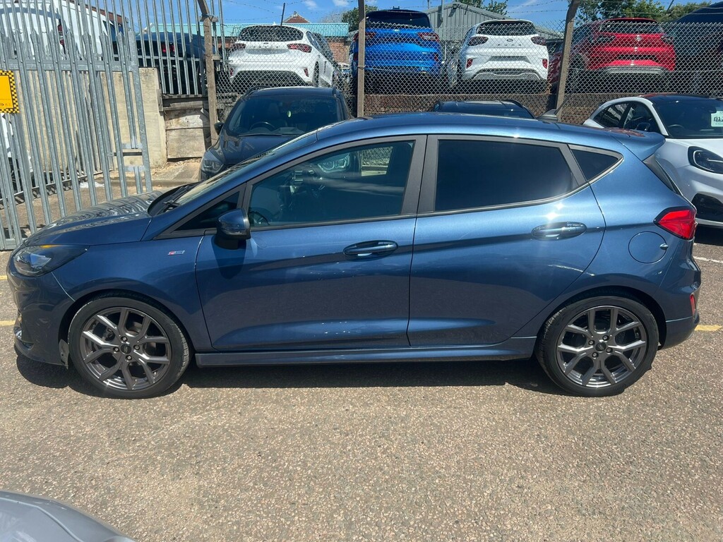 Ford Fiesta Fiesta Hatchback 1.5 Tdci St-line Edition 5 EU22MSV Blue #4