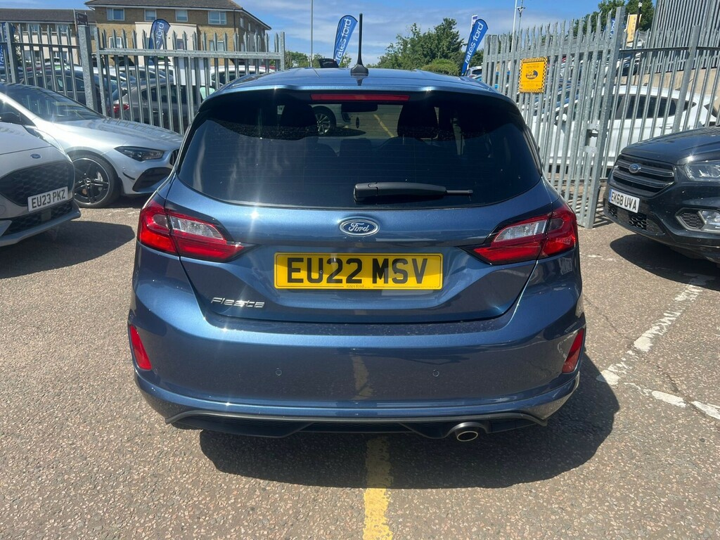 Ford Fiesta Fiesta Hatchback 1.5 Tdci St-line Edition 5 EU22MSV Blue #5