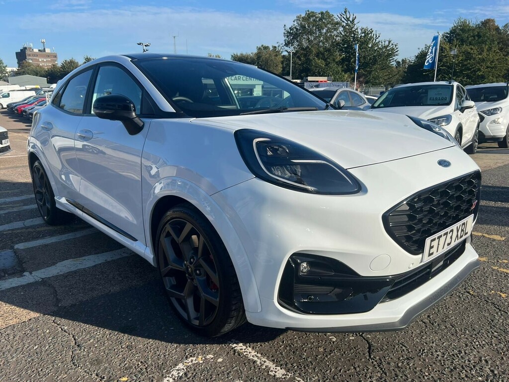 Ford Puma Puma Hatchback 1.0 Ecoboost Hybrid Mhev St Dct White