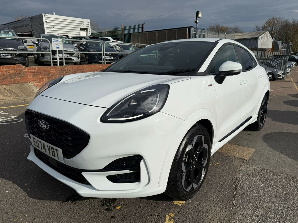 Ford Puma Puma Hatchback 1.0 Ecoboost Hybrid Mhev St-line X EU74VBT White #3