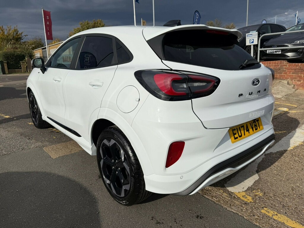 Ford Puma Puma Hatchback 1.0 Ecoboost Hybrid Mhev St-line X EU74VBT White #5