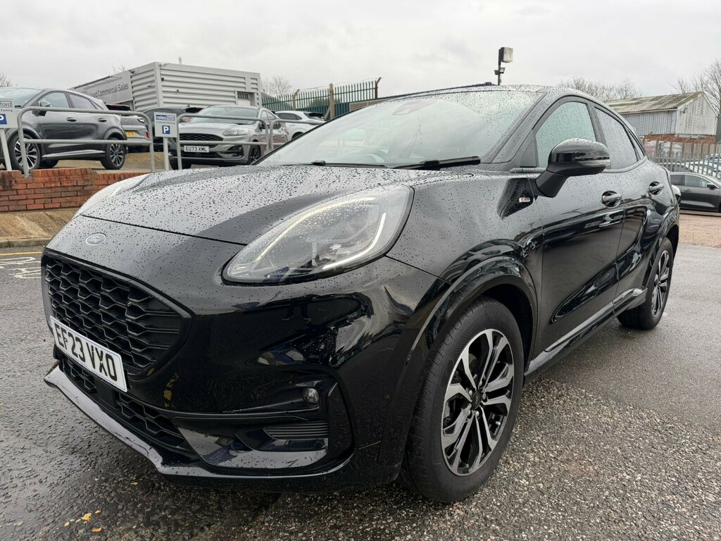 Ford Puma Puma Hatchback 1.0 Ecoboost Hybrid Mhev St-line EF23VXO Black #3