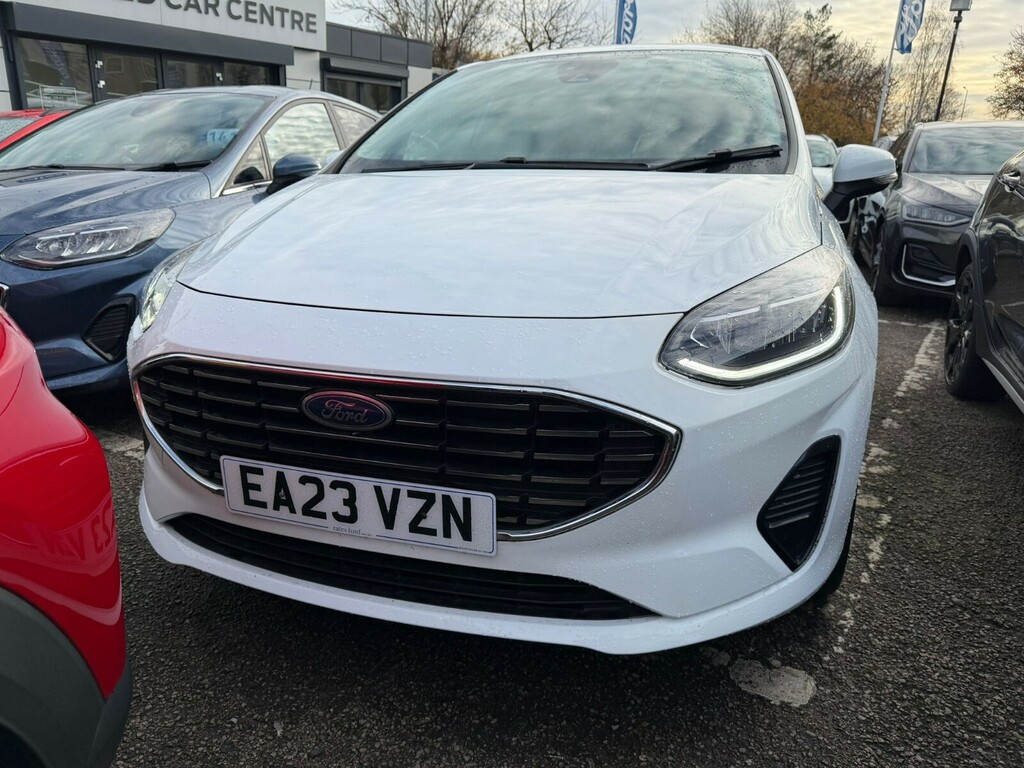 Ford Fiesta Fiesta Hatchback 1.0 Ecoboost Hybrid Mhev 125 Tita EA23VZN White #2