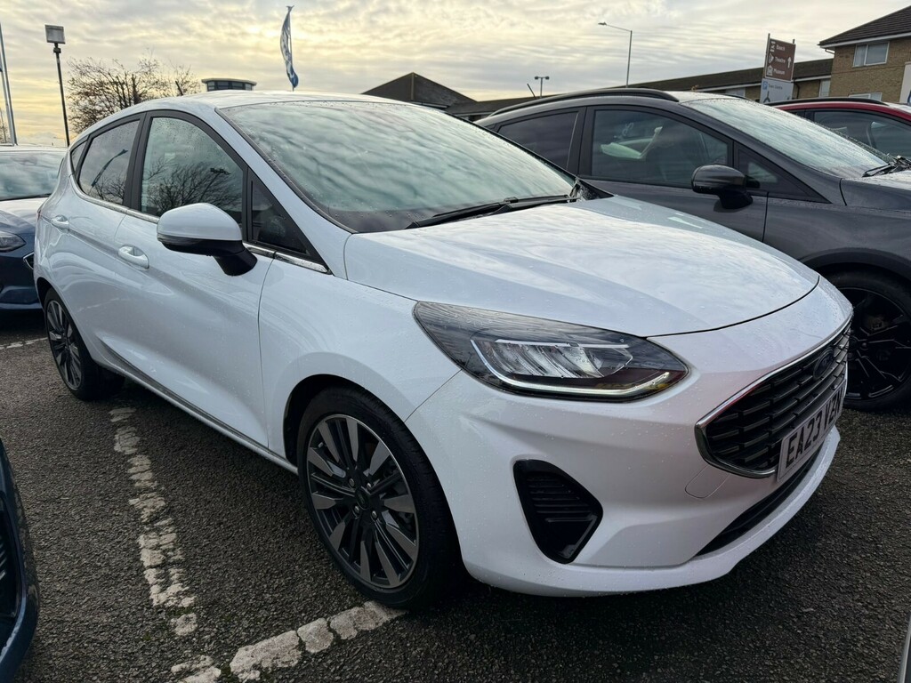 Ford Fiesta Fiesta Hatchback 1.0 Ecoboost Hybrid Mhev 125 Tita White