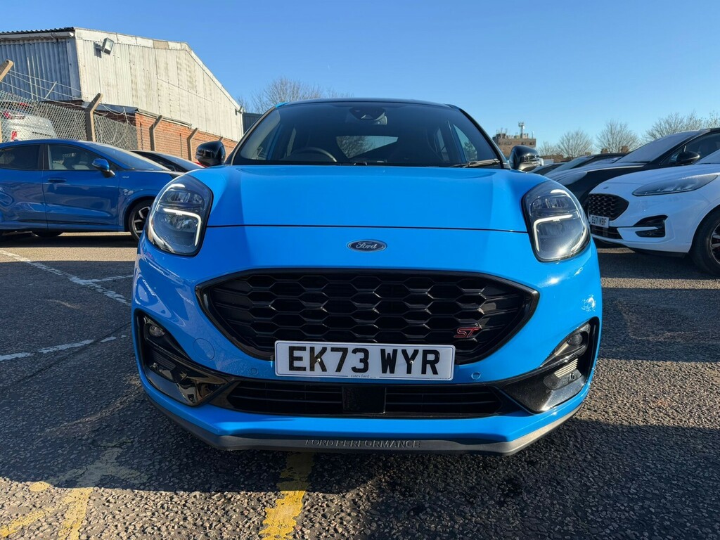 Ford Puma Puma Hatchback 1.0 Ecoboost Hybrid Mhev St Dct EK73WYR Blue #2