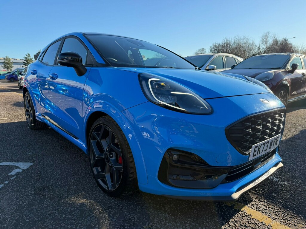 Ford Puma Puma Hatchback 1.0 Ecoboost Hybrid Mhev St Dct EK73WYR Blue
