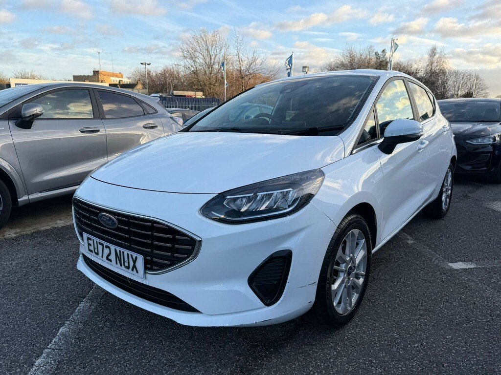 Ford Fiesta Fiesta Hatchback 1.0 Ecoboost Titanium EU72NUX White #3