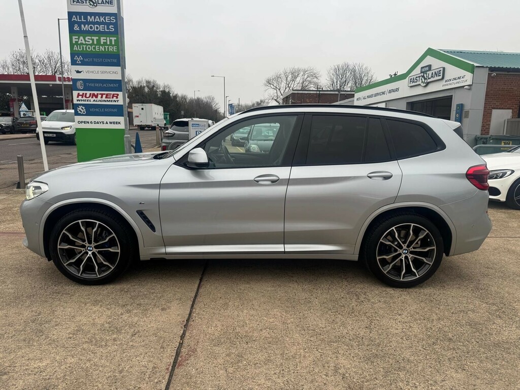 BMW X3 X3 Estate Xdrive20d M Sport Step AO69AKP Silver #6