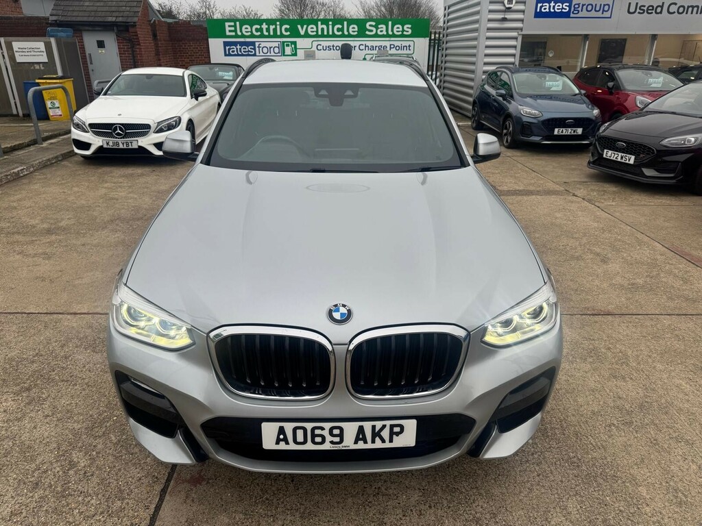 BMW X3 X3 Estate Xdrive20d M Sport Step AO69AKP Silver #3