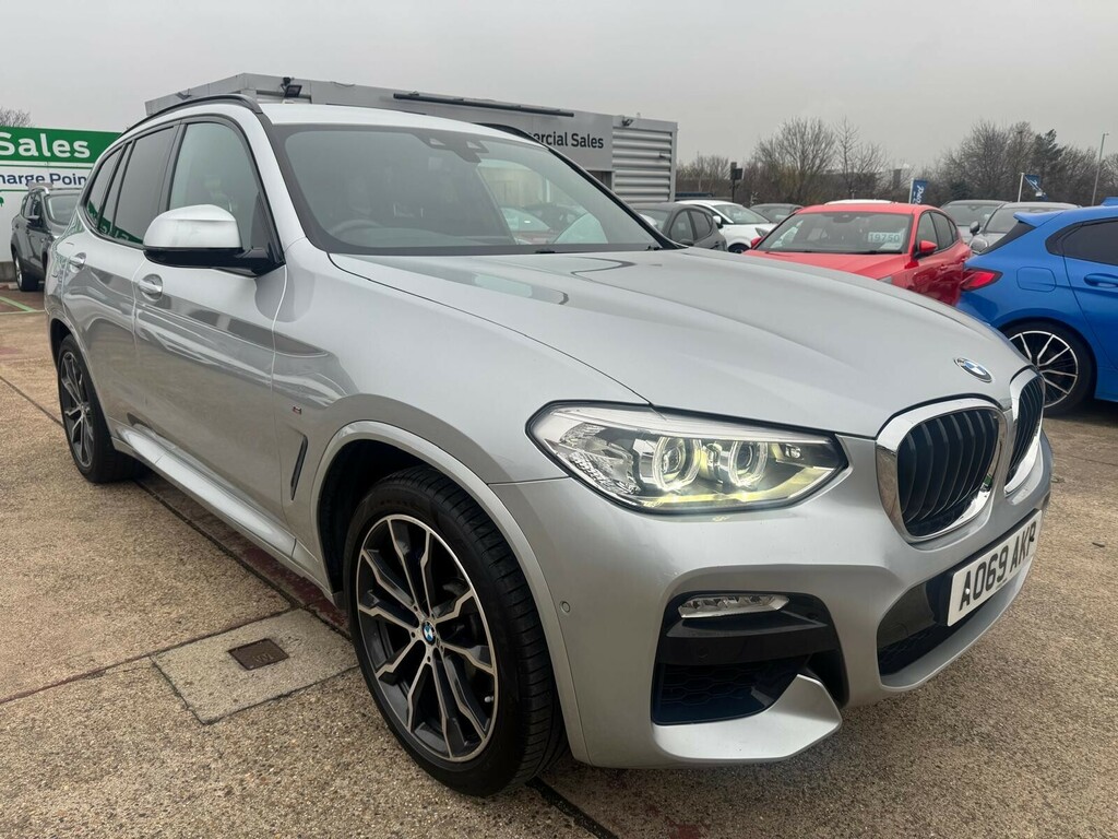 BMW X3 X3 Estate Xdrive20d M Sport Step Silver