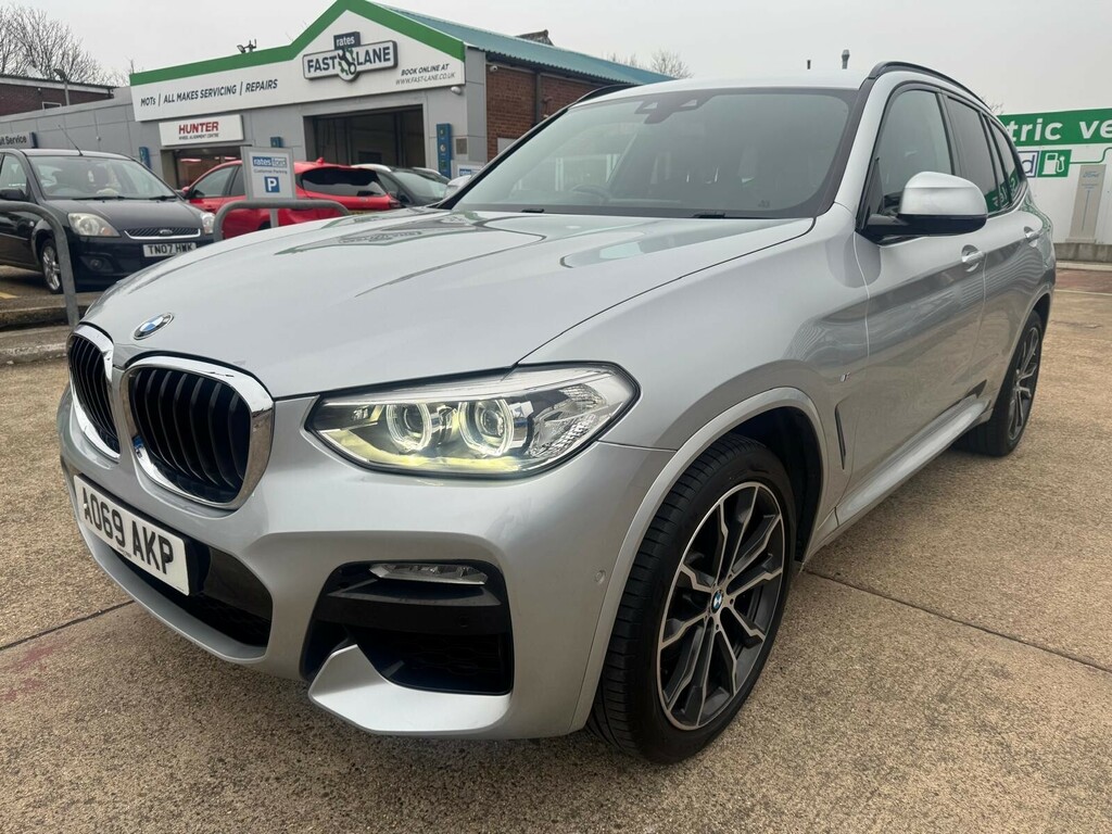 BMW X3 X3 Estate Xdrive20d M Sport Step AO69AKP Silver #4