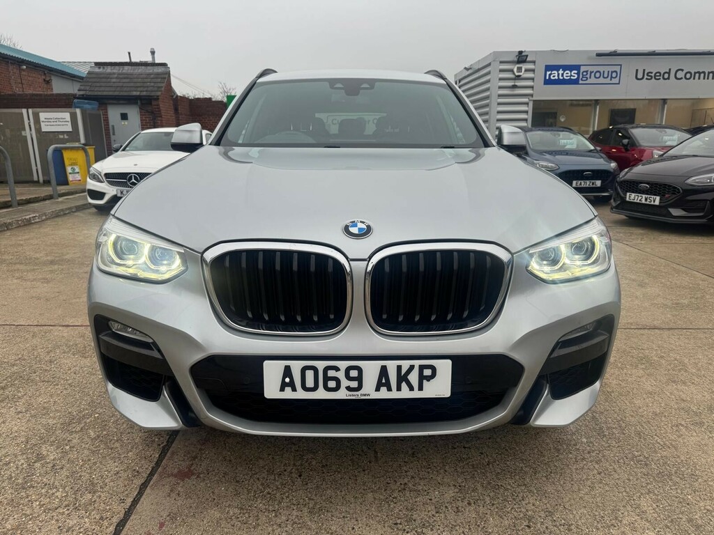 BMW X3 X3 Estate Xdrive20d M Sport Step AO69AKP Silver #2