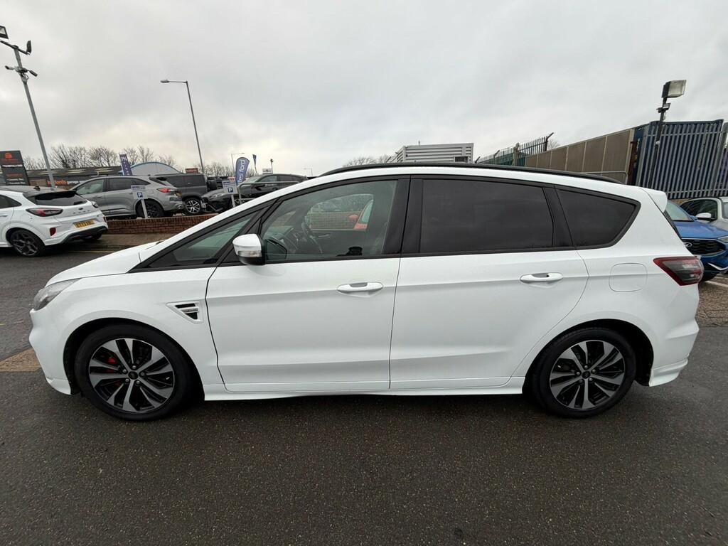 Ford S-Max S-max Estate 2.0 Ecoblue 190 St-line Au DS20YWH White #5