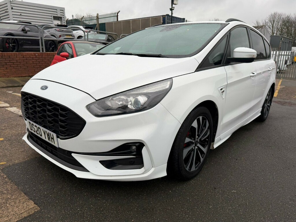 Ford S-Max S-max Estate 2.0 Ecoblue 190 St-line Au DS20YWH White #3