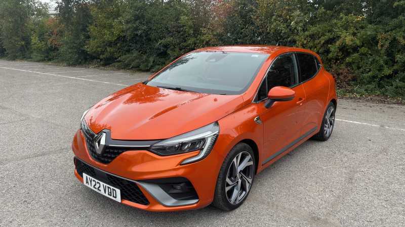 Renault Clio Rs Line E-tech Hev A - 2022 22 AY22VDD Orange #3
