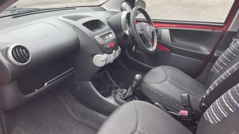 Citroen C1 Vtr - 2013 63 AY63EXD Red #6