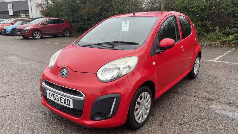 Citroen C1 Vtr - 2013 63 AY63EXD Red #3