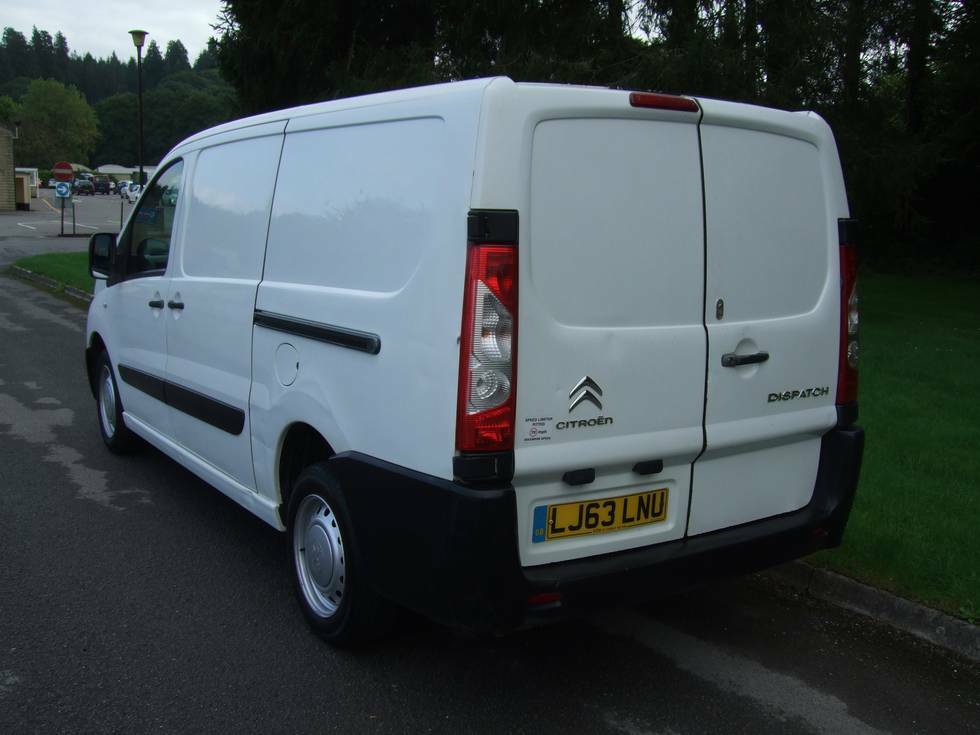 Citroen Dispatch 1200 1.6 Hdi 90 H1 Van LJ63LNU White #3