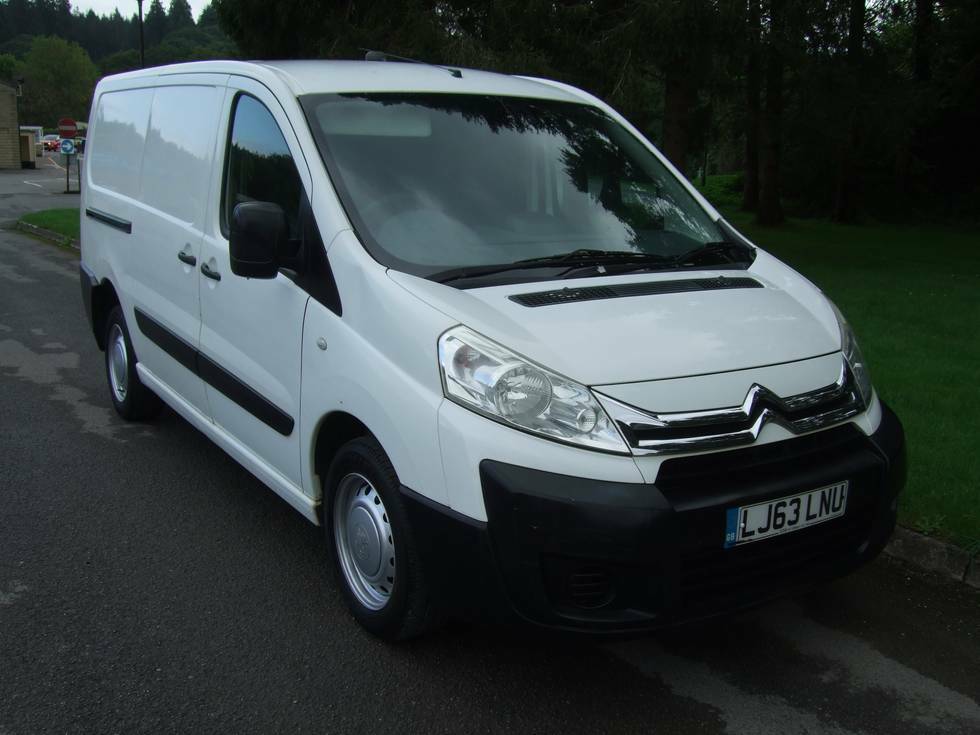 Citroen Dispatch 1200 1.6 Hdi 90 H1 Van LJ63LNU White #4