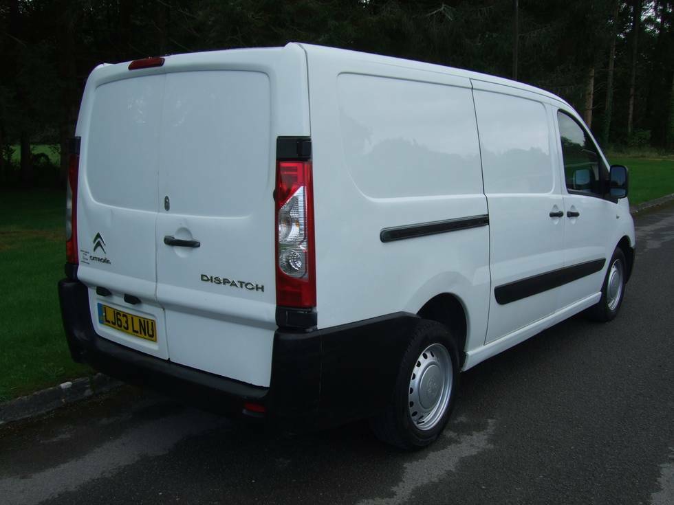 Citroen Dispatch 1200 1.6 Hdi 90 H1 Van LJ63LNU White #6